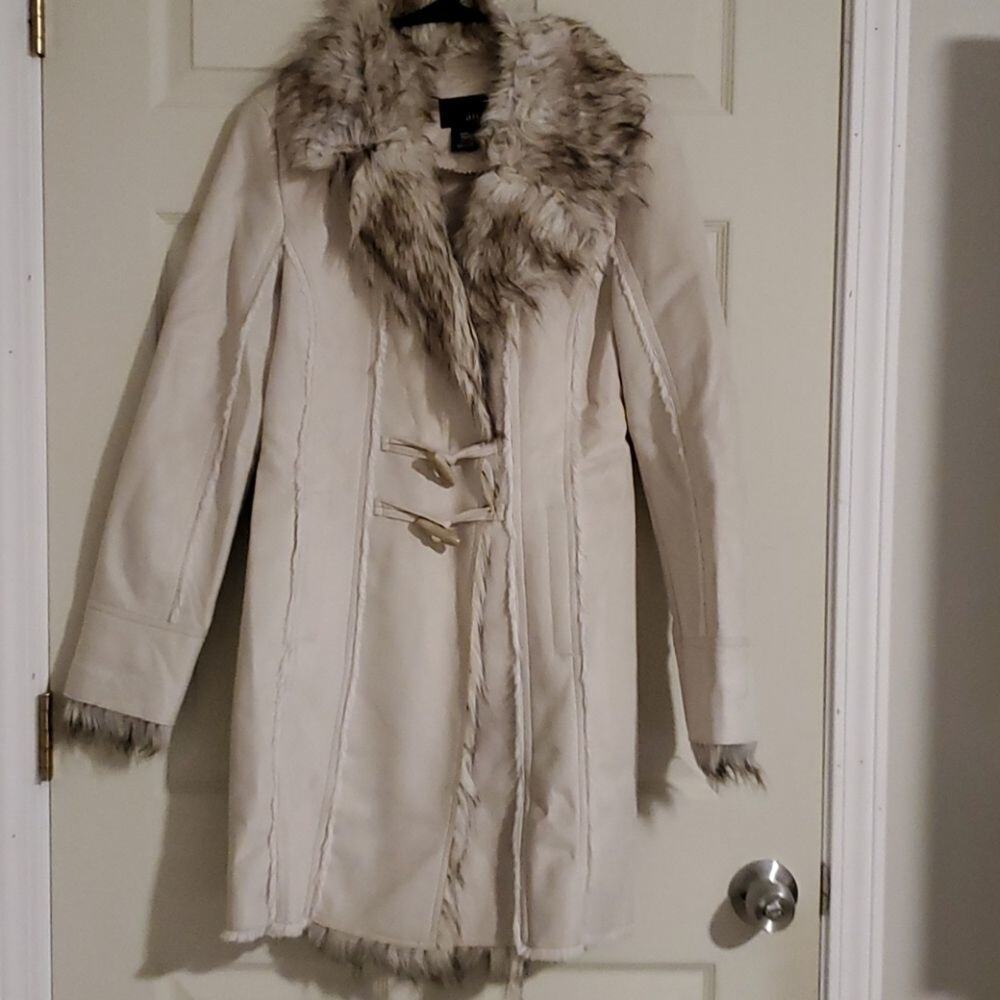Faux fur jacket